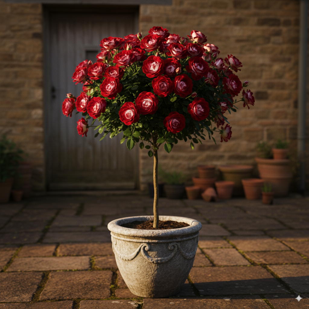 Róża pienna Osiria